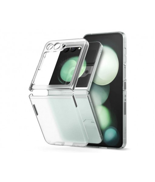 Husa Samsung Galaxy Z Flip5, Ringke Slim, Transparent Matte